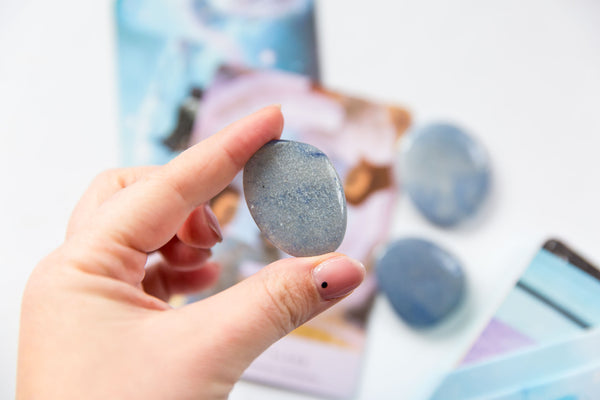 Blue Quartz Flatstones - Premium Crystals + Gifts from Clarity Co. - NZ's Favourite Online Crystal Shop