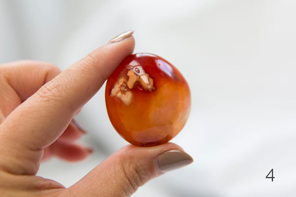 Carnelian Palmstones - Premium Crystals + Gifts from Clarity Co. - NZ's Favourite Online Crystal Shop