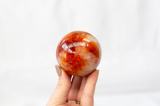 Carnelian Sphere #11