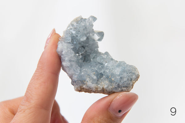 Celestite Cluster - Premium Crystals + Gifts from Clarity Co. - NZ's Favourite Online Crystal Shop
