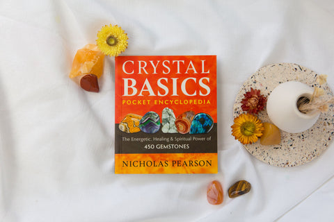 Crystal Basics Pocket Encyclopedia - Nicholas Pearson - Premium Crystals + Gifts from Clarity Co. - NZ's Favourite Online Crystal Shop