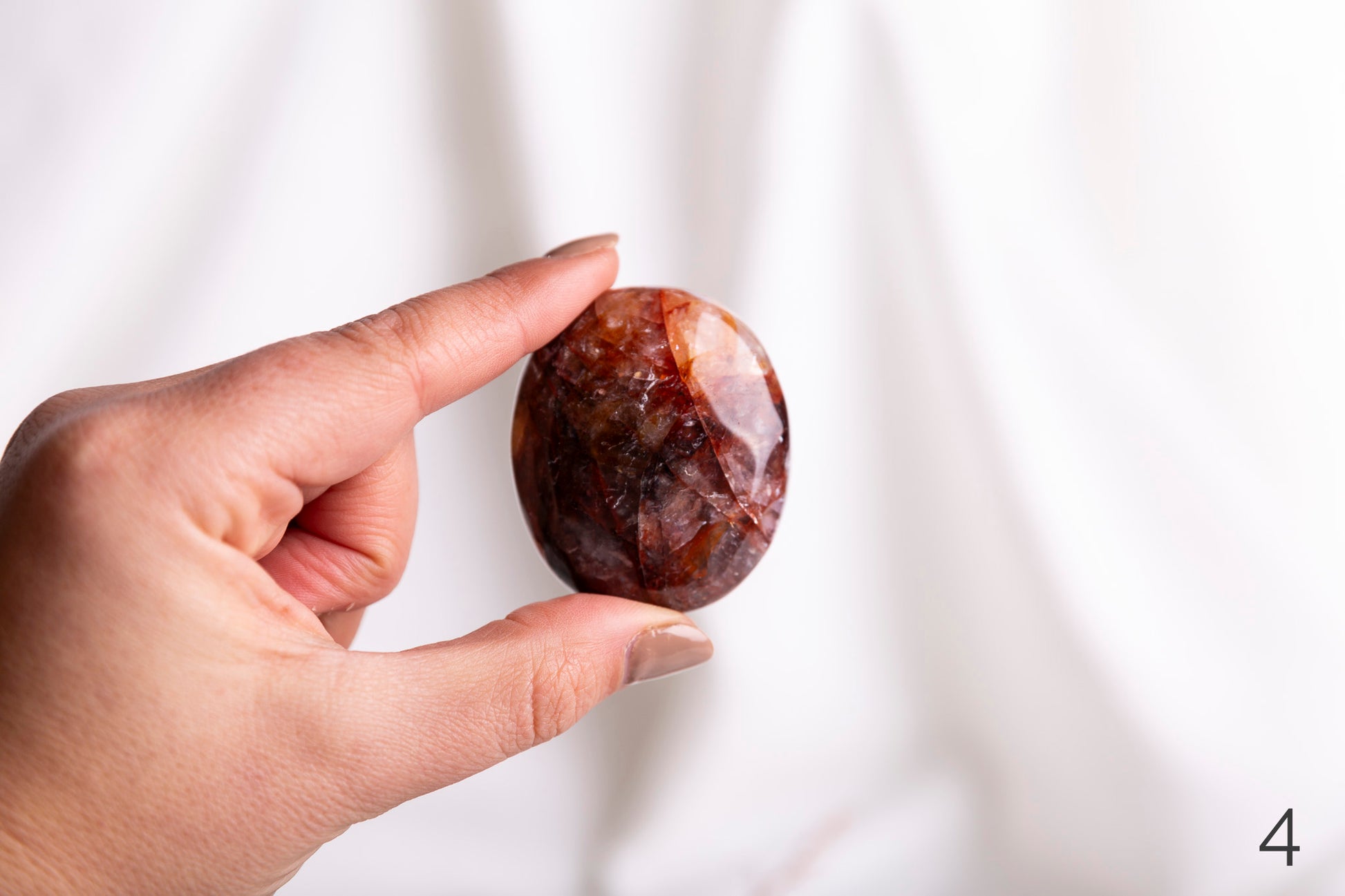 Fire Quartz Palmstones - Premium Crystals + Gifts from Clarity Co. - NZ's Favourite Online Crystal Shop