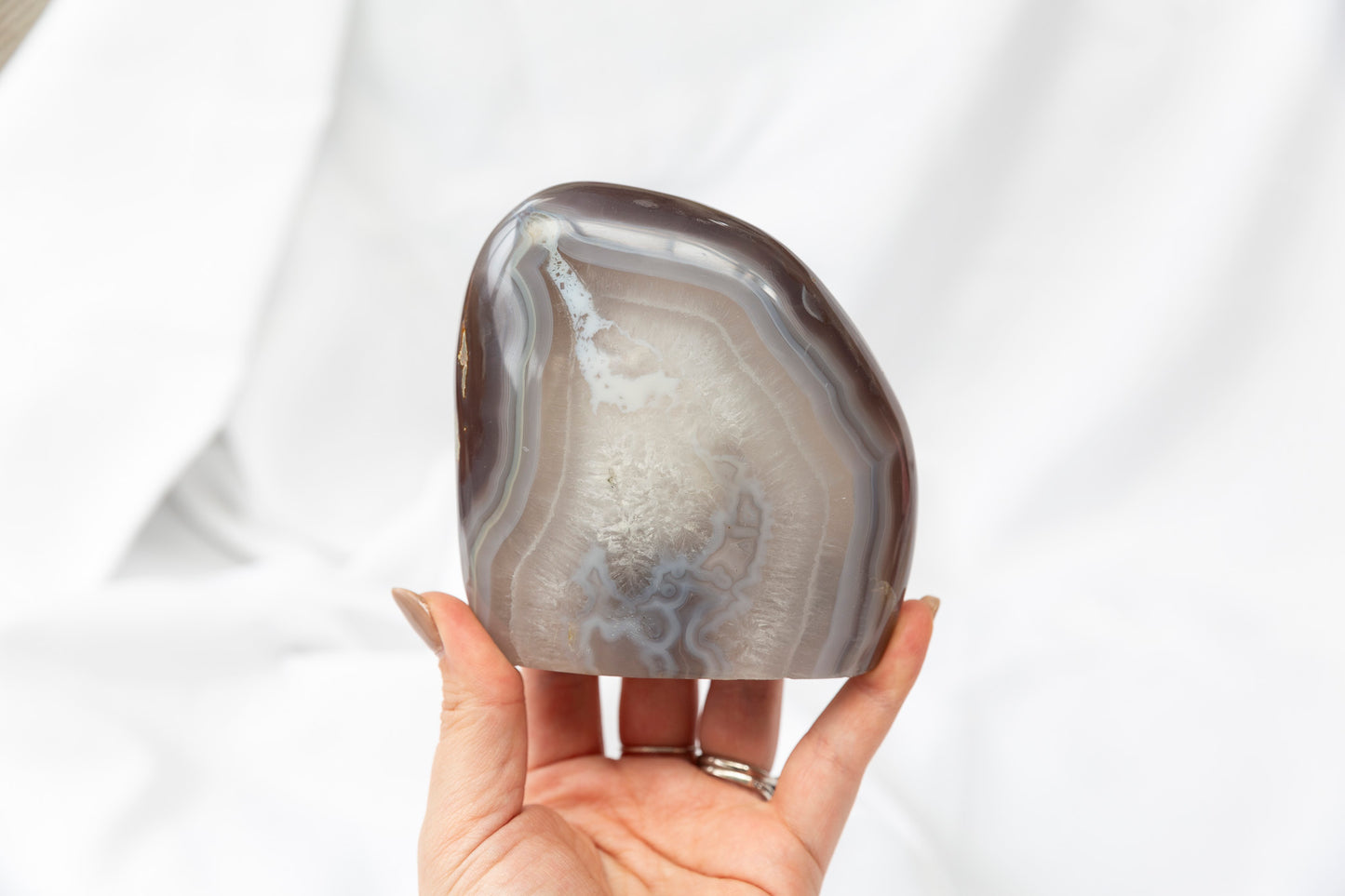 Flower Agate Freeform #7