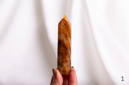 Golden Healer Polished Points - Premium Crystals + Gifts from Clarity Co. - NZ's Favourite Online Crystal Shop