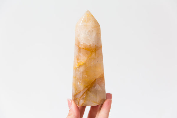 Golden Healer Tower #5 - Premium Crystals + Gifts from Clarity Co. - NZ's Favourite Online Crystal Shop