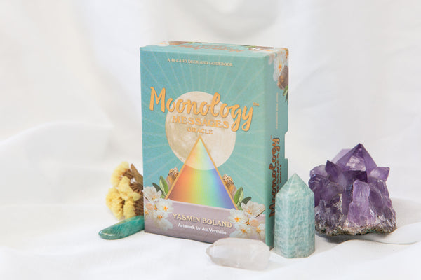 Moonology Messages Oracle Deck - Yasmin Boland | Clarity Co. NZ Online Crystal Shop