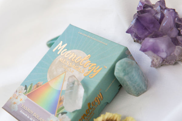 Moonology Messages Oracle Deck - Yasmin Boland | Clarity Co. NZ Online Crystal Shop