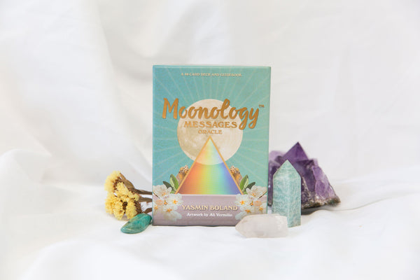 Moonology Messages Oracle Deck - Yasmin Boland | Clarity Co. NZ Online Crystal Shop