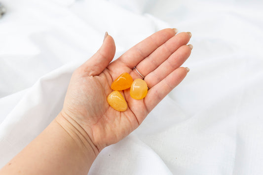 Orange Calcite Tumblestones