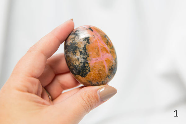 Rhodonite Palmstones - Premium Crystals + Gifts from Clarity Co. - NZ's Favourite Online Crystal Shop