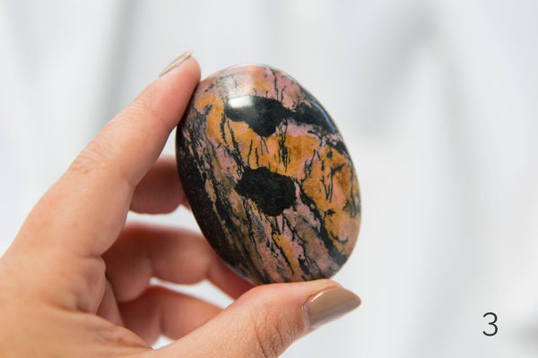 Rhodonite Palmstones - Premium Crystals + Gifts from Clarity Co. - NZ's Favourite Online Crystal Shop