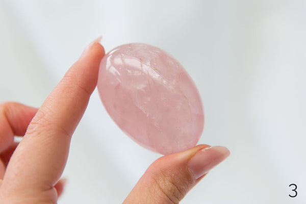 Rose Quartz Palmstones - Premium Crystals + Gifts from Clarity Co. - NZ's Favourite Online Crystal Shop