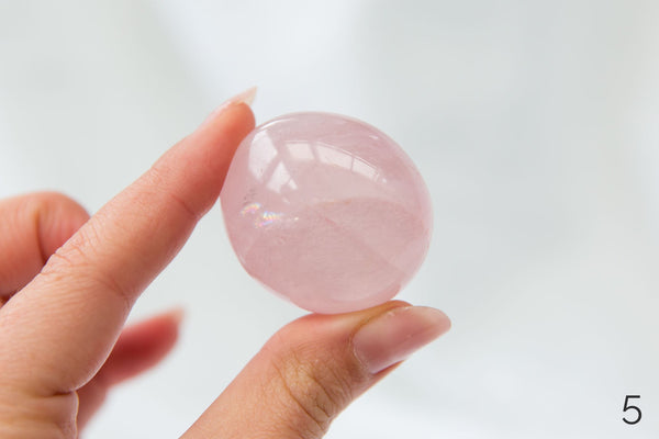 Rose Quartz Palmstones - Premium Crystals + Gifts from Clarity Co. - NZ's Favourite Online Crystal Shop