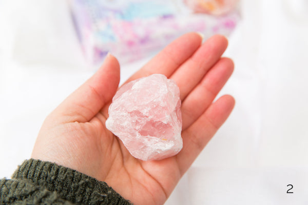 Rose Quartz Rough (medium)