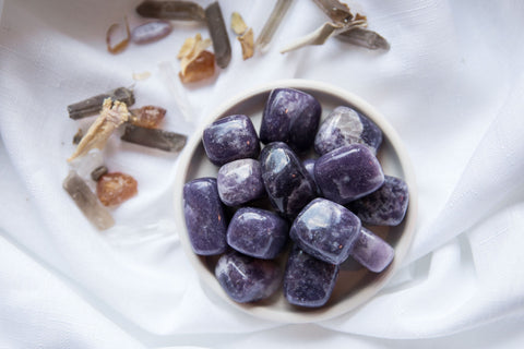 Lepidolite Tumbles - Premium Crystals + Gifts from Clarity Co. - NZ's Favourite Online Crystal Shop