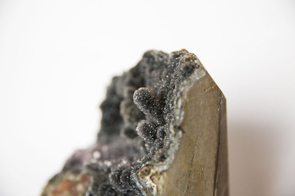 Black Amethyst Standing Druze #5 - Premium Crystals + Gifts from Clarity Co. - NZ's Favourite Online Crystal Shop