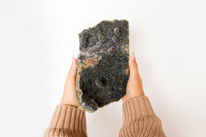 Black Amethyst Standing Druze #5 - Premium Crystals + Gifts from Clarity Co. - NZ's Favourite Online Crystal Shop