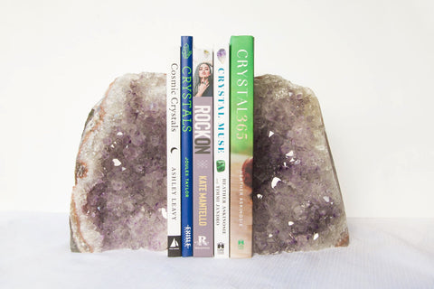 Amethyst Bookends - Premium Crystals + Gifts from Clarity Co. - NZ's Favourite Online Crystal Shop