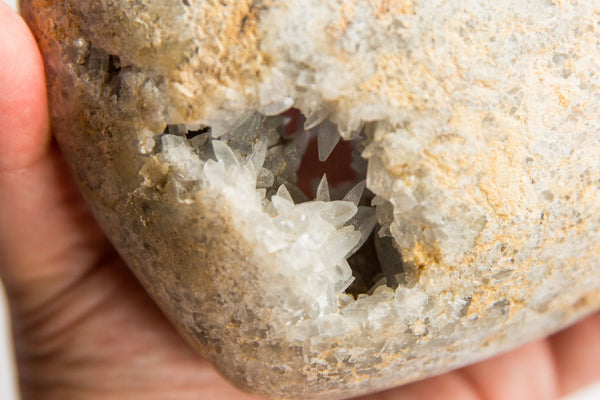 Celestite Druzy Heart #3 - Premium Crystals + Gifts from Clarity Co. - NZ's Favourite Online Crystal Shop