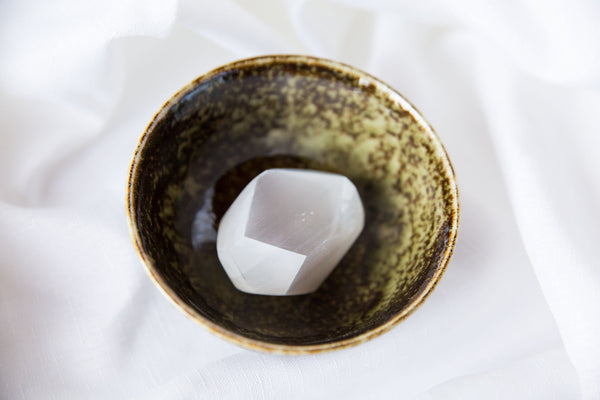 Satin Spar (Selenite) Faceted Freeforms - Premium Crystals + Gifts from Clarity Co. - NZ's Favourite Online Crystal Shop