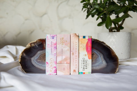 Agate Bookends - Premium Crystals + Gifts from Clarity Co. - NZ's Favourite Online Crystal Shop