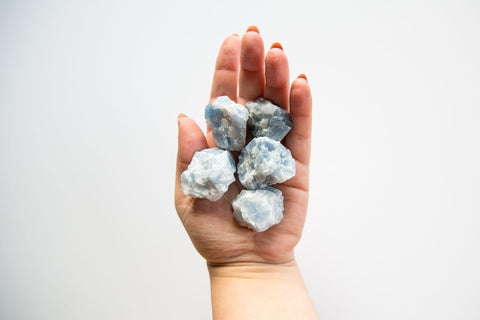 Blue Calcite Rough (small) - Premium Crystals + Gifts from Clarity Co. - NZ's Favourite Online Crystal Shop