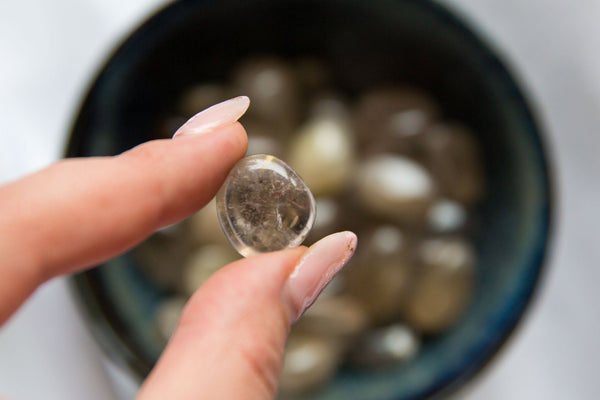 Rutilated Quartz Tumblestones - Premium Crystals + Gifts from Clarity Co. - NZ's Favourite Online Crystal Shop