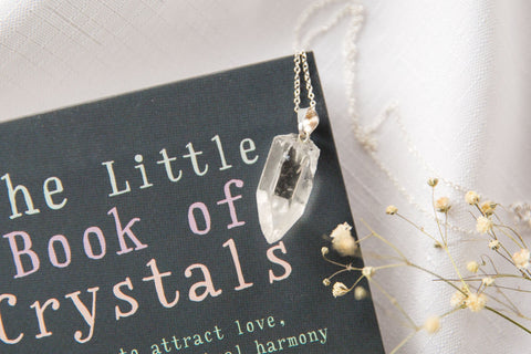 Clear Quartz Raw Point Necklace - Premium Crystals + Gifts from Clarity Co. - NZ's Favourite Online Crystal Shop