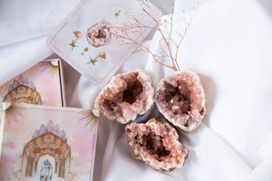 Pink Amethyst Large Geodes - Premium Crystals + Gifts from Clarity Co. - NZ's Favourite Online Crystal Shop
