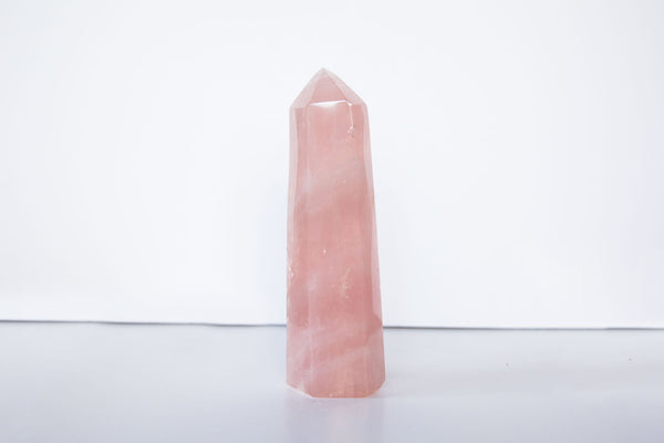 Rose Quartz XL Tower #6 - Premium Crystals + Gifts from Clarity Co. - NZ's Favourite Online Crystal Shop