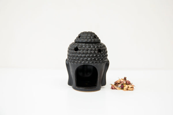 Buddha Head Oil Burner - Premium Crystals + Gifts from Clarity Co. - NZ's Favourite Online Crystal Shop
