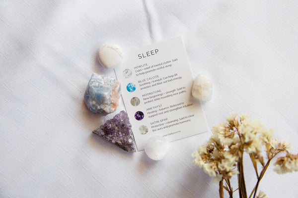 Sleep Support Crystal Kit - Premium Crystals + Gifts from Clarity Co. - NZ's Favourite Online Crystal Shop