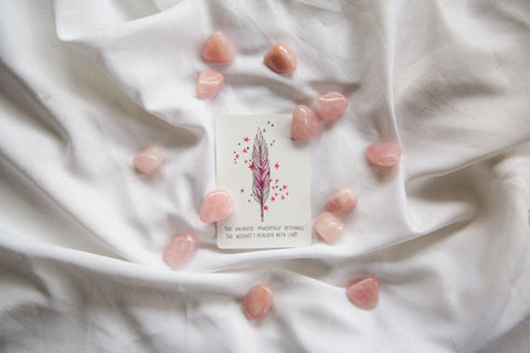 Rose Quartz XL Tumblestones - Premium Crystals + Gifts from Clarity Co. - NZ's Favourite Online Crystal Shop