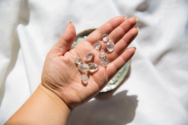 Angel Aura Mini Tumblestones - Premium Crystals + Gifts from Clarity Co. - NZ's Favourite Online Crystal Shop