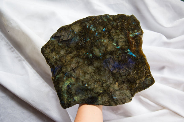 Labradorite XL Slab - Premium Crystals + Gifts from Clarity Co. - NZ's Favourite Online Crystal Shop