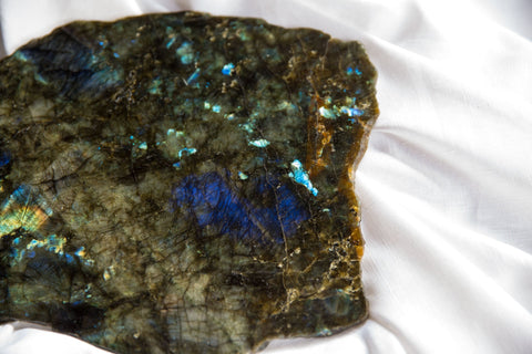 Labradorite XL Slab - Premium Crystals + Gifts from Clarity Co. - NZ's Favourite Online Crystal Shop