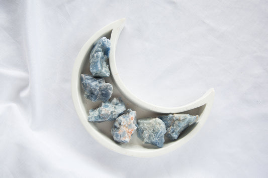 Blue Calcite Rough (medium) - Premium Crystals + Gifts from Clarity Co. - NZ's Favourite Online Crystal Shop