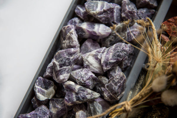 Chevron Amethyst Rough - Premium Crystals + Gifts from Clarity Co. - NZ's Favourite Online Crystal Shop
