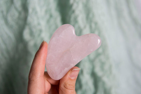 Rose Quartz Gua Sha - Premium Crystals + Gifts from Clarity Co. - NZ's Favourite Online Crystal Shop