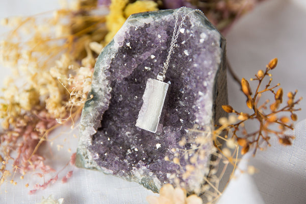 Amethyst Slice Necklace - Premium Crystals + Gifts from Clarity Co. - NZ's Favourite Online Crystal Shop