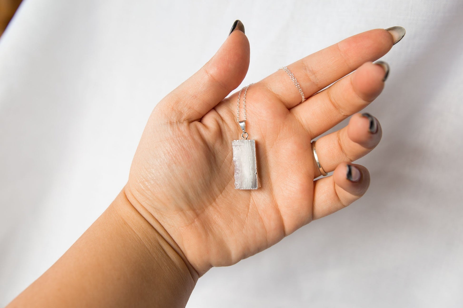 Amethyst Slice Necklace - Premium Crystals + Gifts from Clarity Co. - NZ's Favourite Online Crystal Shop