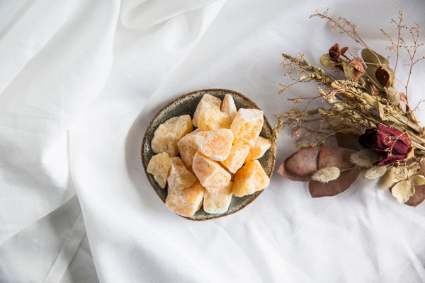Orange Calcite Rough - Premium Crystals + Gifts from Clarity Co. - NZ's Favourite Online Crystal Shop