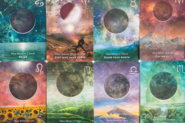 Moonology Manifestation Oracle Deck - Premium Crystals + Gifts from Clarity Co. - NZ's Favourite Online Crystal Shop