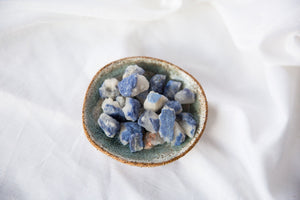 Dumortierite in Quartz Rough - Premium Crystals + Gifts from Clarity Co. - NZ's Favourite Online Crystal Shop