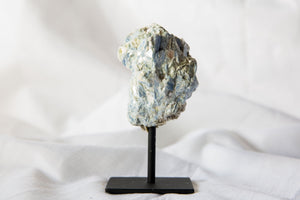 Blue Kyanite Cluster On Stand #3 - Premium Crystals + Gifts from Clarity Co. - NZ's Favourite Online Crystal Shop