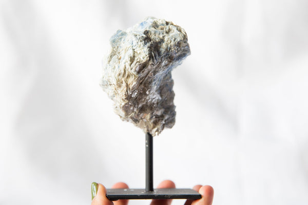 Blue Kyanite Cluster On Stand #3 - Premium Crystals + Gifts from Clarity Co. - NZ's Favourite Online Crystal Shop