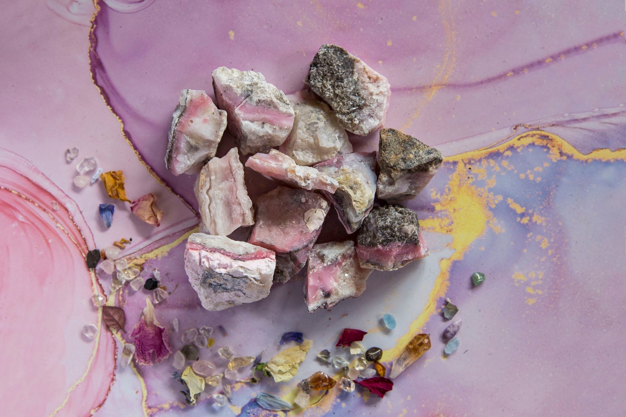 Pink Opal Rough - Premium Crystals + Gifts from Clarity Co. - NZ's Favourite Online Crystal Shop