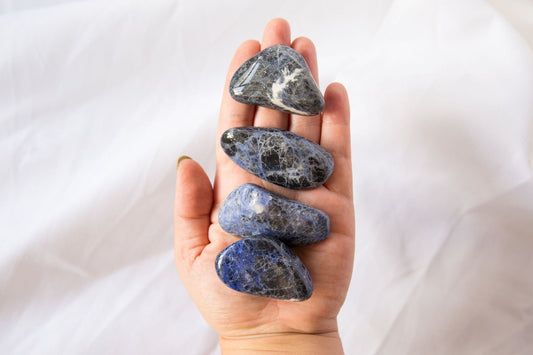 Sodalite XL Tumblestones - Premium Crystals + Gifts from Clarity Co. - NZ's Favourite Online Crystal Shop