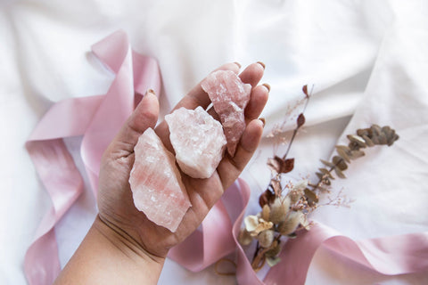 Rose Calcite Rough - Premium Crystals + Gifts from Clarity Co. - NZ's Favourite Online Crystal Shop