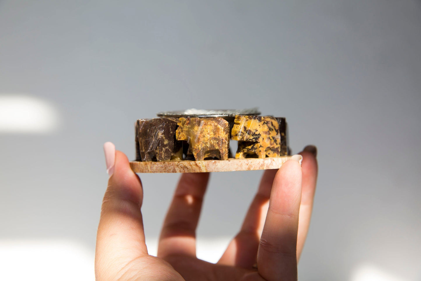 Soapstone Elephant Resin Burner - Premium Crystals + Gifts from Clarity Co. - NZ's Favourite Online Crystal Shop